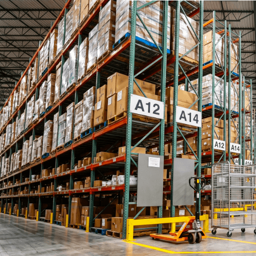 Fulfillment Kosten: Hochregale im E-Commerce